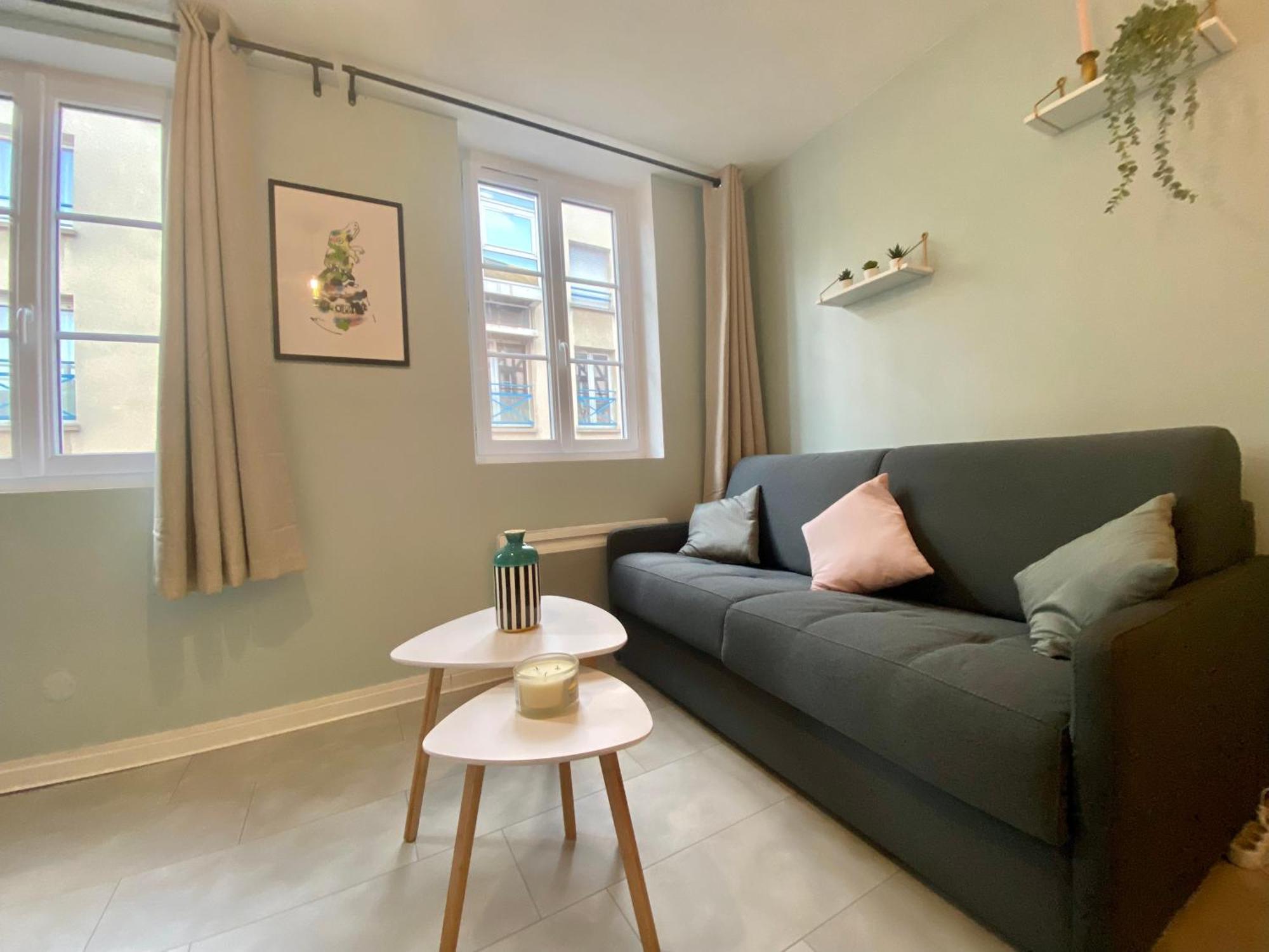 Le 202, Un Studio Cosy Au Coeur De Rouen Lägenhet Exteriör bild